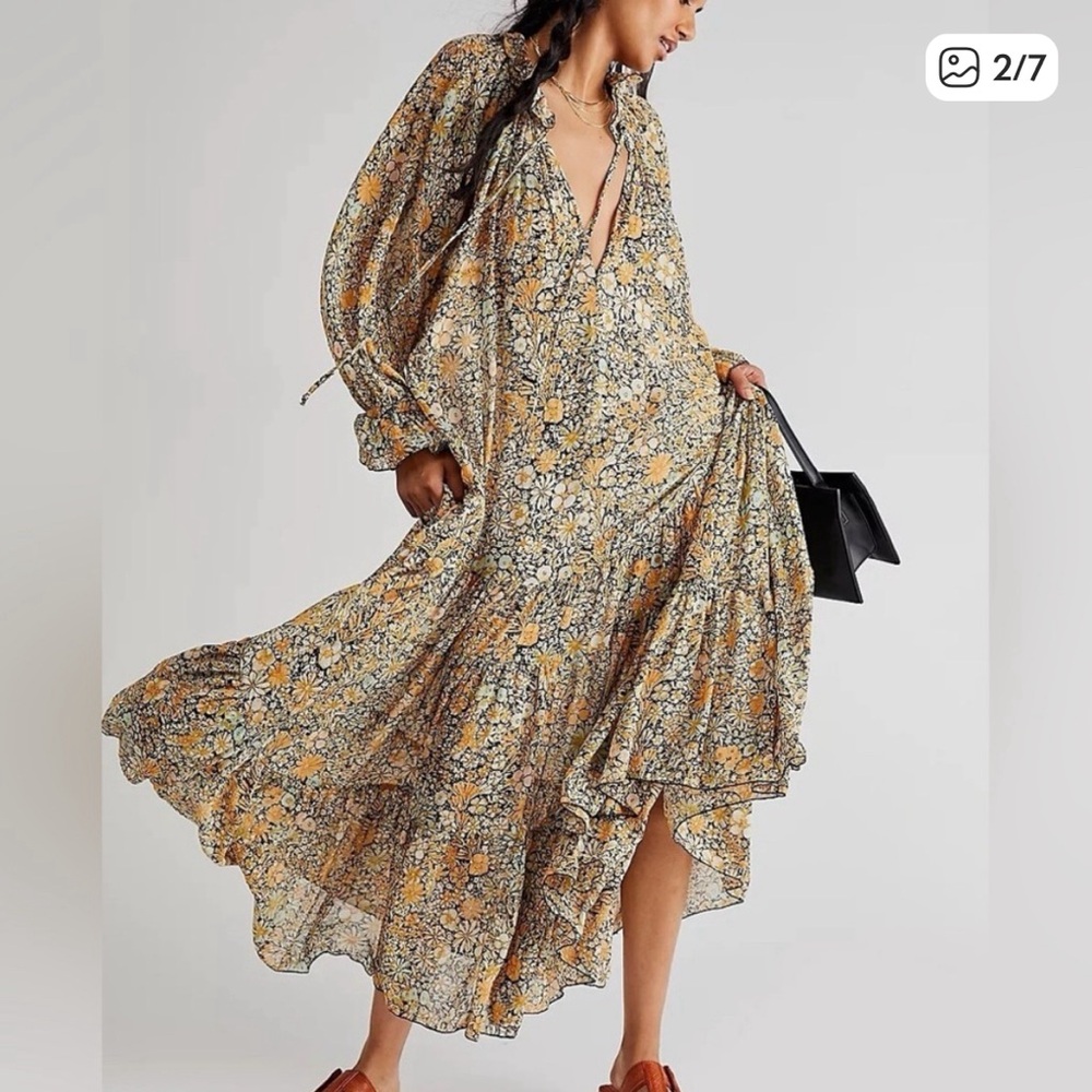 Free People Feeling Groovy Maxi Dress - Picture 2 of 3